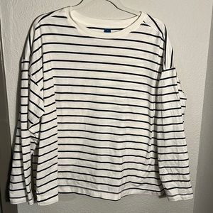 Stripped Long Sleeve shirt XL